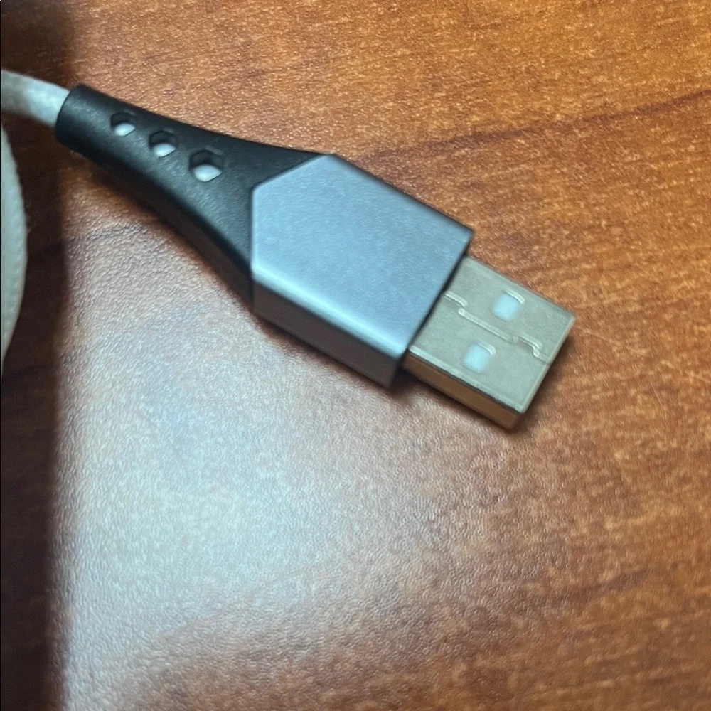 Heavy Duty USB Cable - Silver